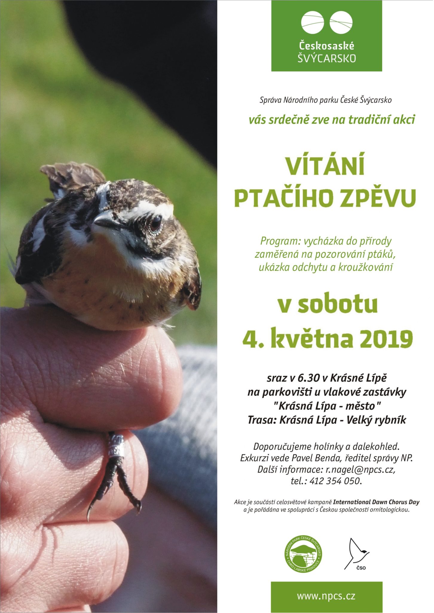 Krásné muže s velkými ptáky