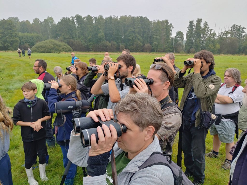 Prohlídka nového ptačíého parku. Foto: Petr Šrámek