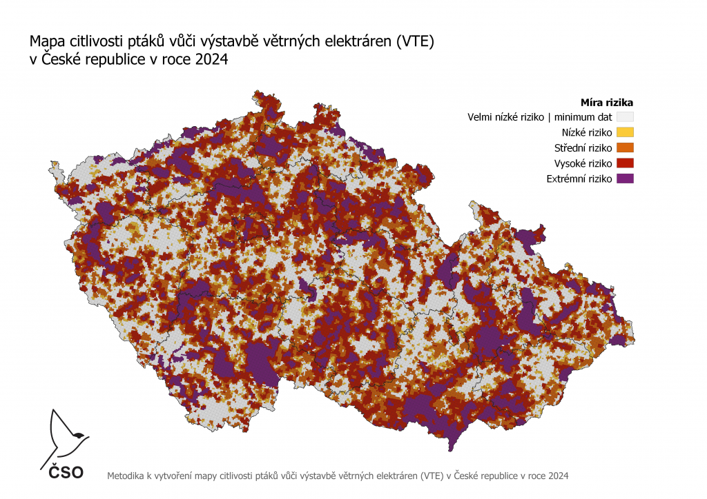 mapa citlivosti